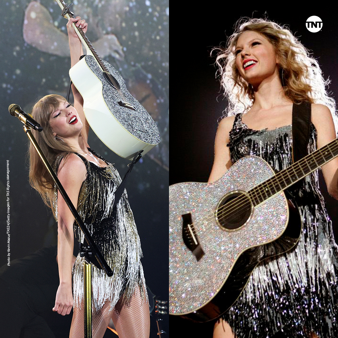 Parece que eu voltei no tempo com a #TaylorSwift usando esse look de #Fearless 🥹💖 Bateu a nostalgia aí também? #TNTBR