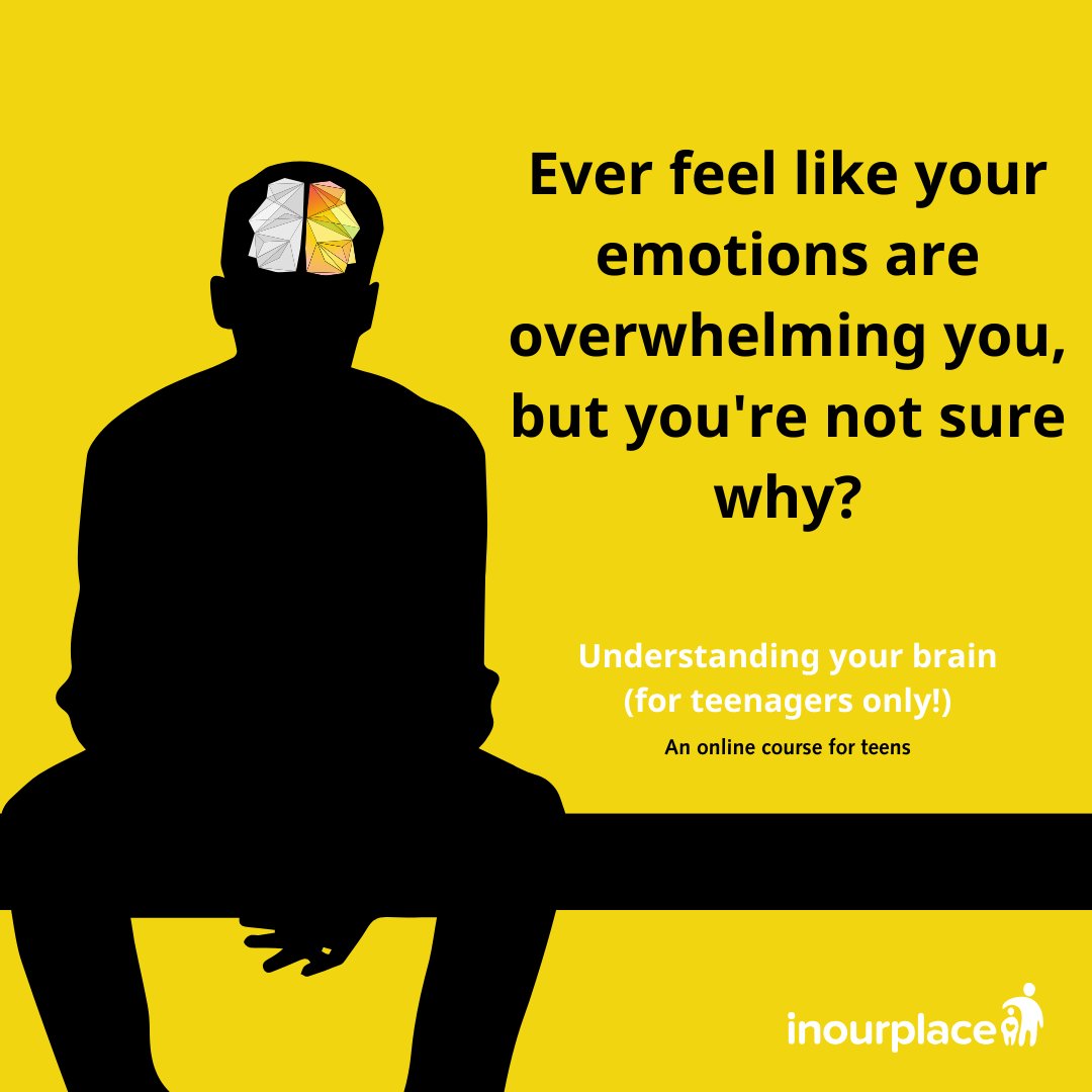 Sometimes it's easy to identify what we're feeling and why... at other times it can feel more of a challenge. With many teens expressing this, we've designed an online course to help. Visit inourplace.heiapply.com/online-learnin… today! #feelings #teenagers #braindevelopment #emotionalhealth