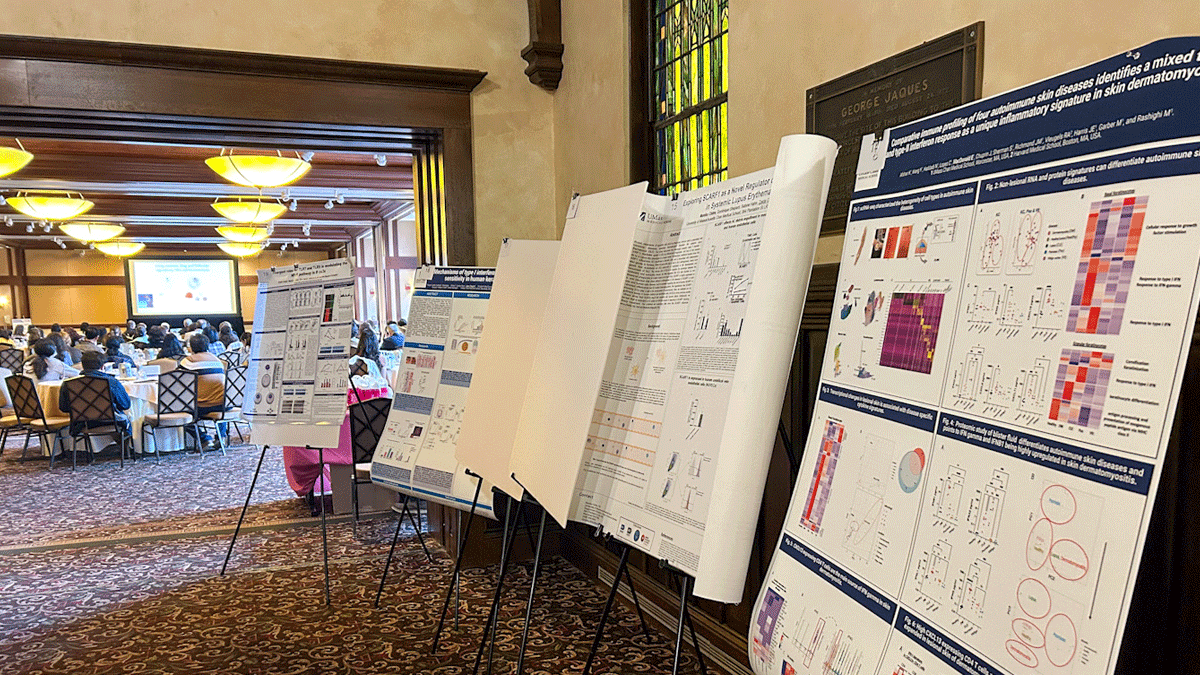 UMassChan's tweet photo. Today is #WorldLupusDay. @UMassChan and Lupus Foundation New England hosted the 2024 Lupus Medical and Educational Symposium on Thursday, which included a session on lupus support groups and a presentation on cell therapies for #Lupus patients. @UMassLupus @LupusNE @ruthyr0cks https://t.co/aly06uj7gE