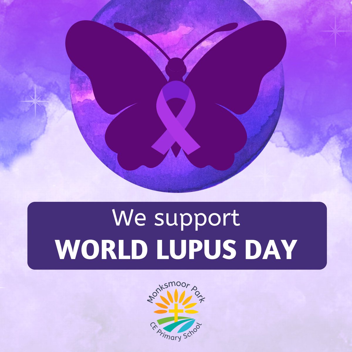 ce_park's tweet photo. Thanks to Ella who was courageous enough to talk to us about Lupus today. Thank you to her family for sharing their experience and for our purple stickers, ribbons and enamel badges. We wear them with pride and will share our new knowledge with others. #WorldLupusDay @LUPUSUK https://t.co/wmjEjbEUrK