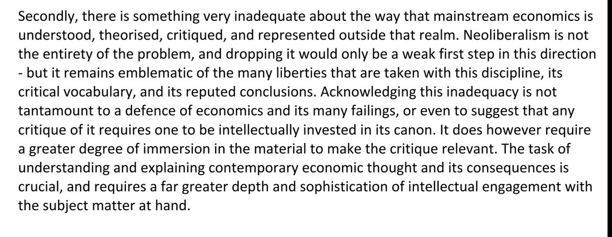 This essay does a great job discussing the incoherence of the term 'neoliberalism'. The paragraph below, IMO, should be compulsory reading for opinions editors in many newspapers! eprints.lse.ac.uk/60471/