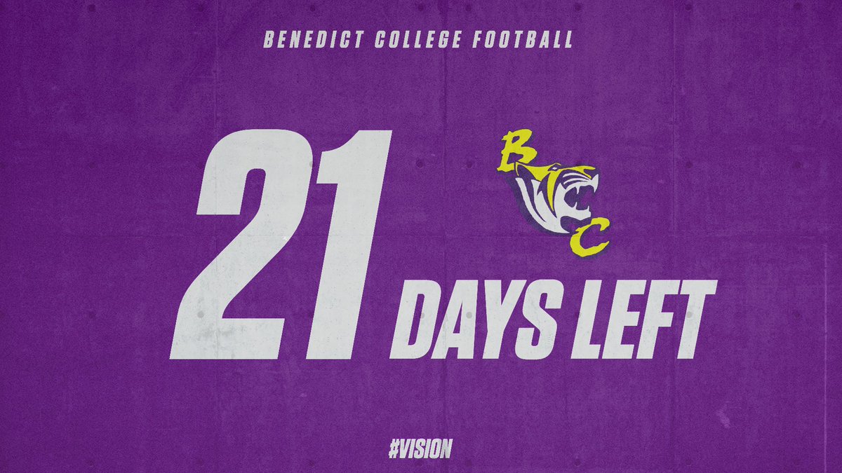 The BC Prospect Camp is just 21 days away. The Countdown is on!! 🟣🟡🐅 Register ⬇️: docs.google.com/forms/d/e/1FAI…… #VISION #21DAYS