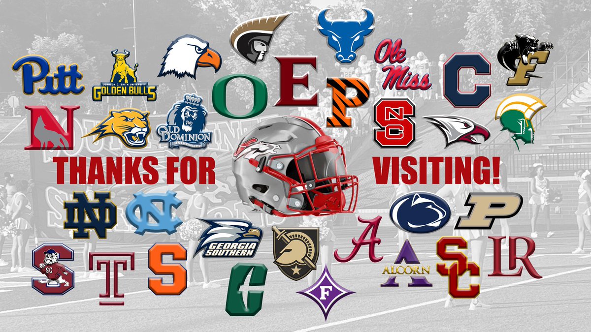 First two weeks of spring ball completed! Special thanks to all the Universities and Colleges that have been by thus far to recruit our players! #HUNT #StillSouthPointe