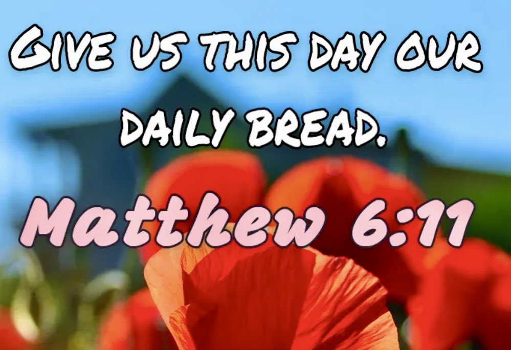 MAY GOD 👑GIVE YOU Your Daily Bread Today ❗️🙏💜🙌