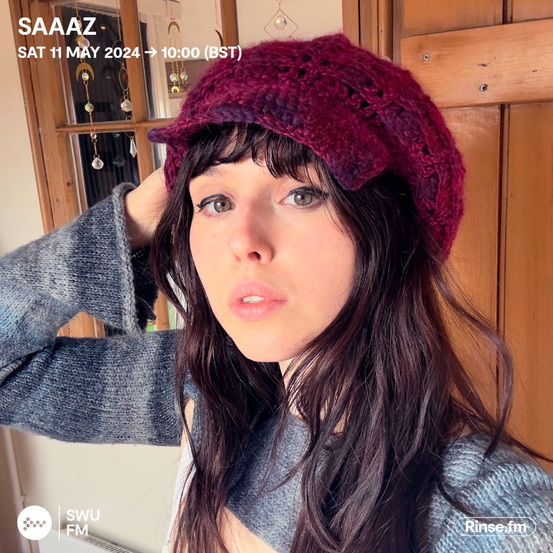 Live it's: @saaazuk Presenting a spectrum of underground, underrated and undiscovered beats, let Saaaz be your guide of the online music community. Rinse.FM 103.7FM & DAB #SWUFM