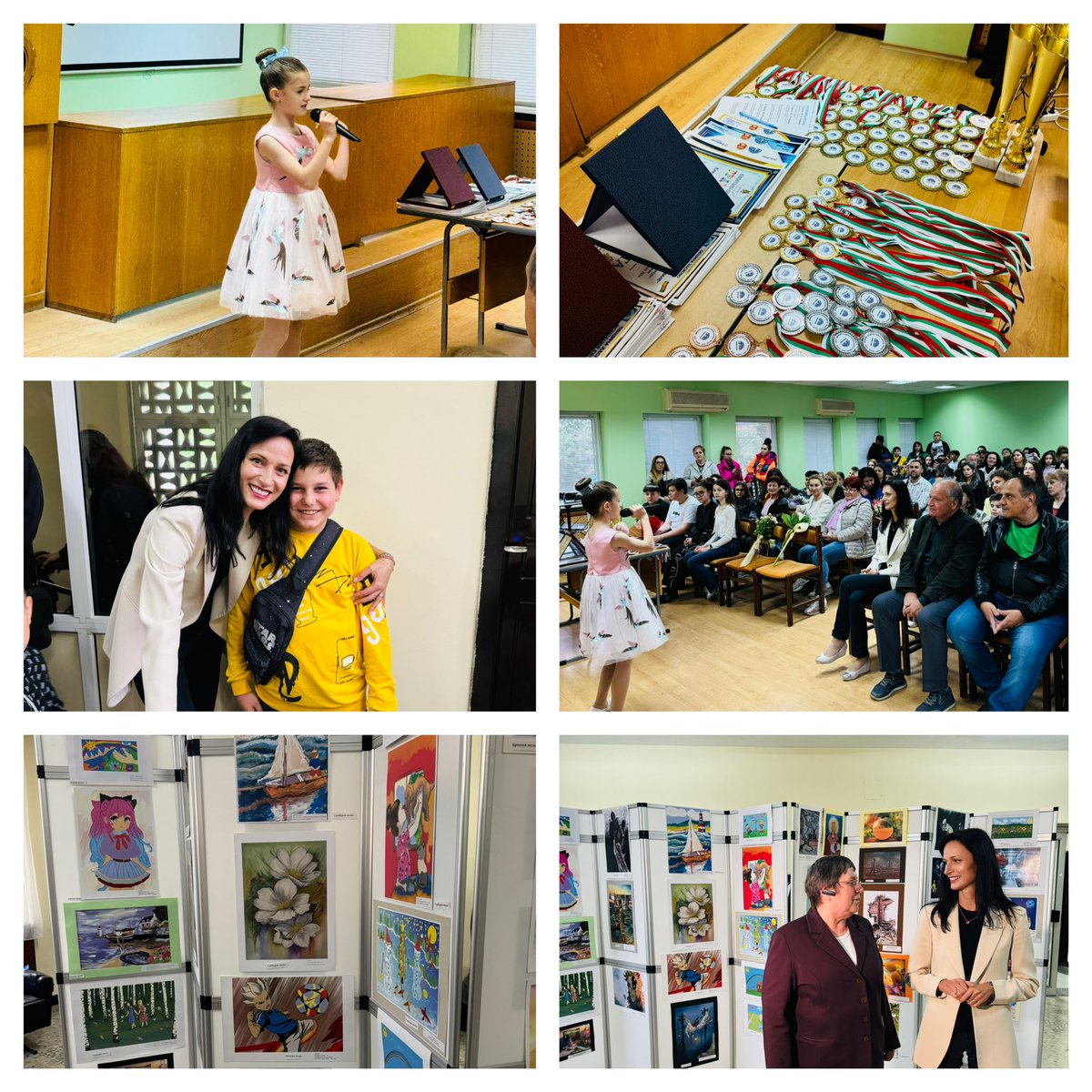 GabrielMariya's tweet photo. « Картината е поема без думи” (Хорас)
Благодаря за днешната феерия от послания и емоции, наситени с индивидуалния почерк на всяко дете!
10 years together in creativity!
Thank you, dear Lyudmila Staykova and dear young people!
#CreativityWithoutBorders #Haskovo https://t.co/MpqJbrlt2R