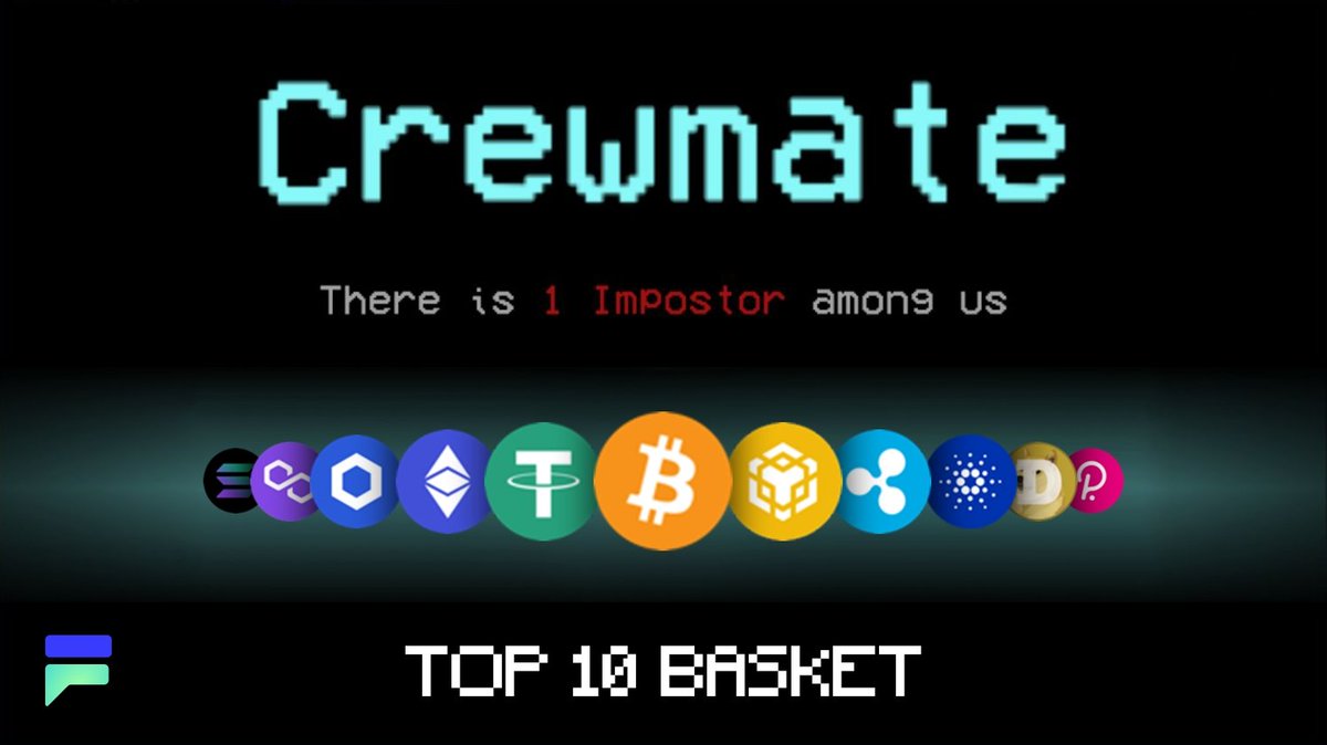 fundprio's tweet photo. Who is the imposter in the TOP 10 Basket? 👀

💎 Show off your crypto-detective skills by spotting odd crypto in the comments! https://t.co/NmpBNOy14R