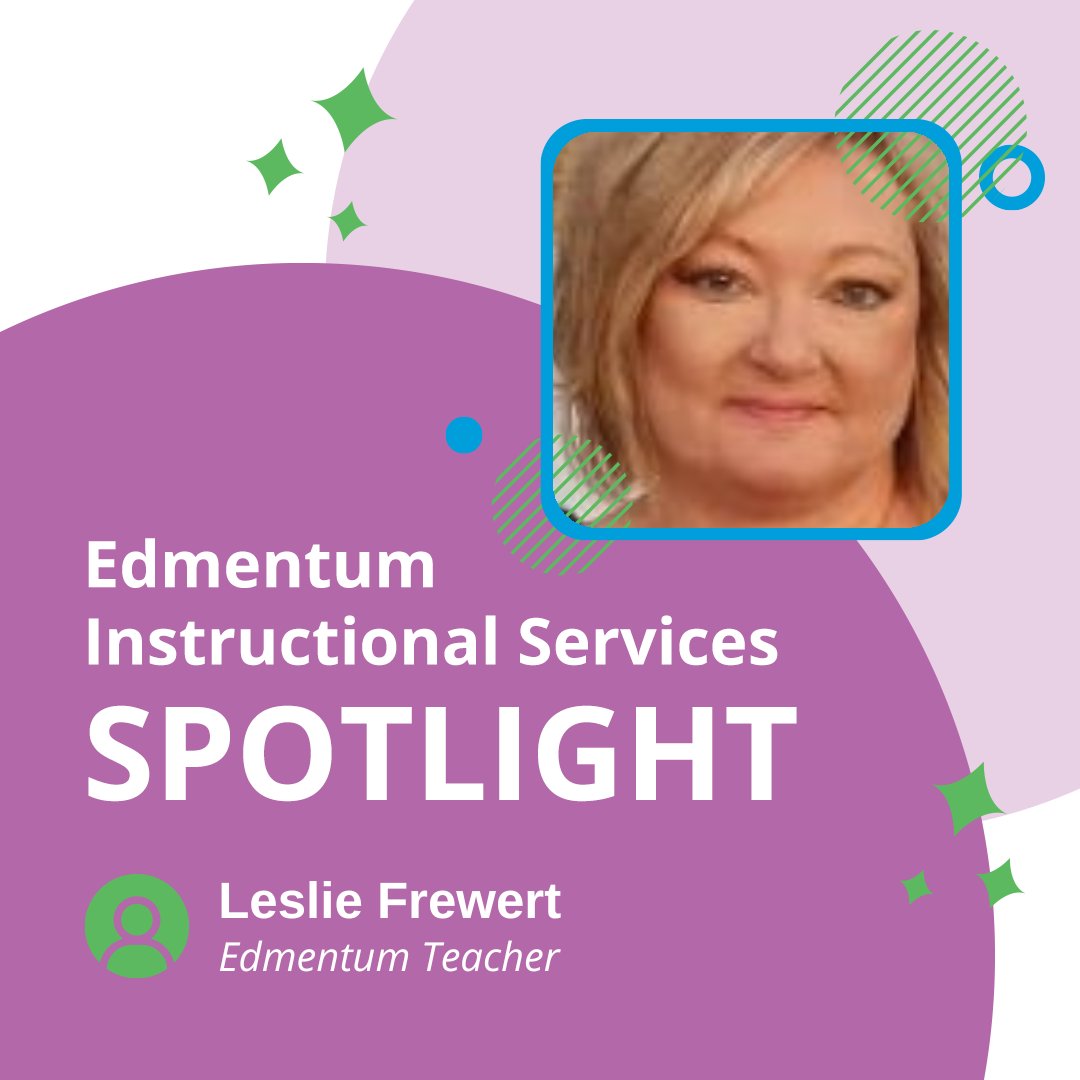 ⭐This week's exceptional educator is Leslie Frewert!⭐ 🎉What teacher would you like to celebrate for #TeacherAppreciationMonth? 'My fourth-grade teacher, Mr. Baird, believed in me. Because he believed I could do anything, I believed it too, and it became true.”