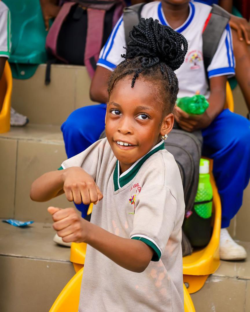 Snaps 📷 from the 3rd edition of the Asisat Oshoala Academy School Project! 🌟 at Oko Baba Youth Centre, Ebute Meta. This is with proud support from Nike and Women Win. Let's empower the next generation of leaders together! 💪⚽️ #SchoolProject