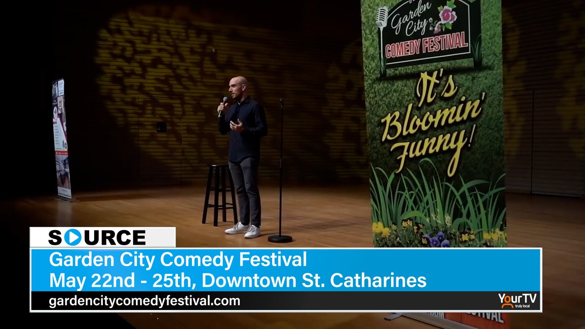 Check out the 6th Annual #GardenCityComedyFestival May 22nd-25th in Downtown #StCatharines yourtv.tv/node/360394?c=… #ItsBloominFunny #HAHAHA #JackCustersOnceLaughedSoHardKFCcameOutOfHisNose #ChickenMan @cogeco