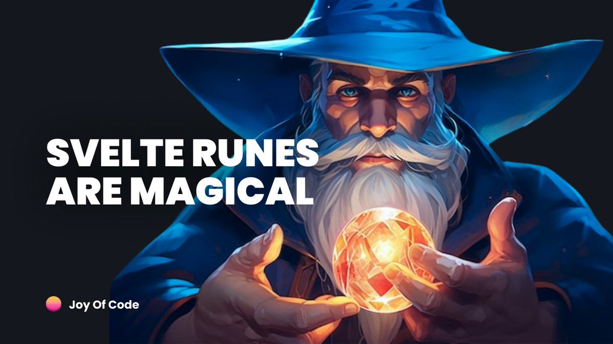 🪄 Learn how to craft magical spells that work across files and components using Svelte's powerful reactivity. youtu.be/HnNgkwHZIII