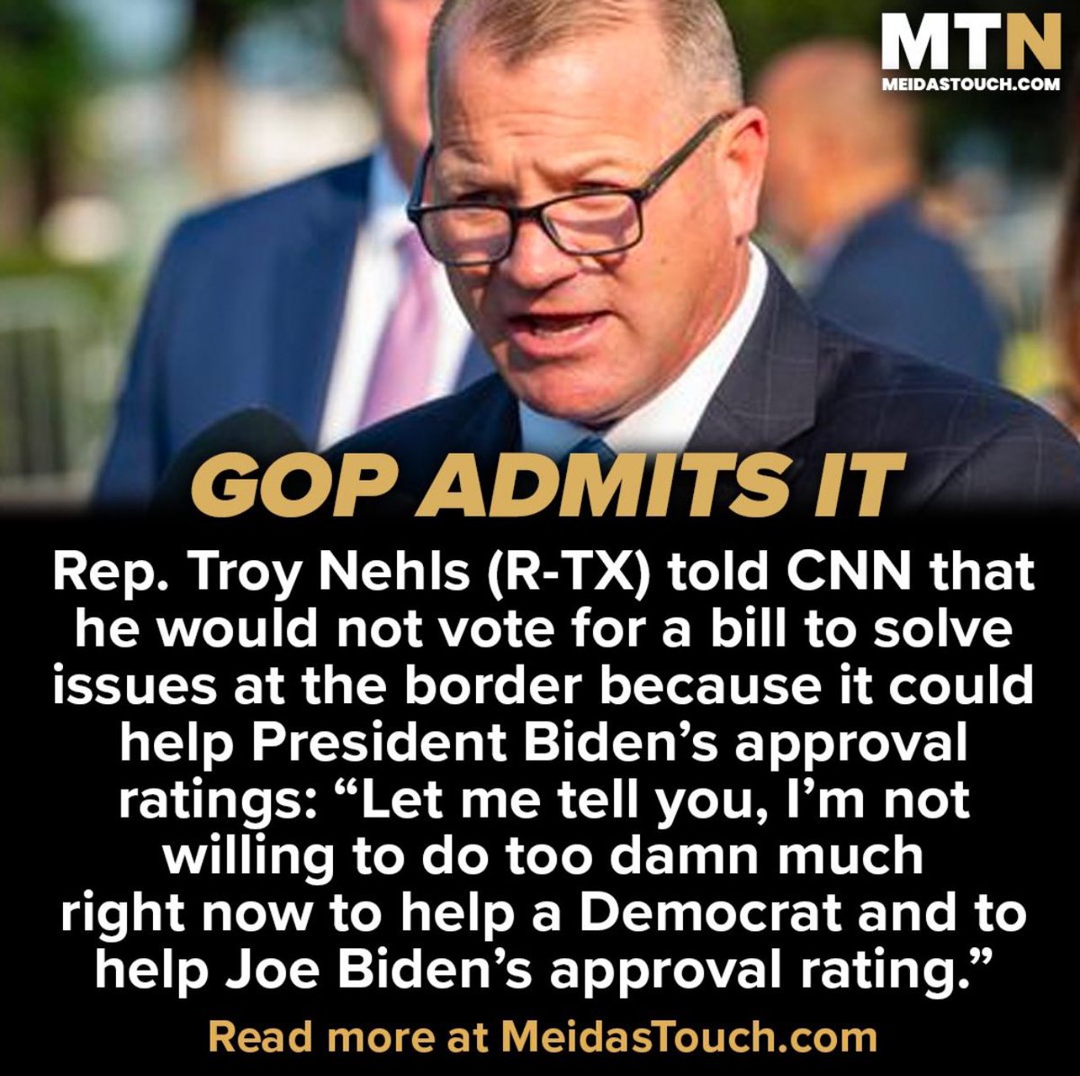 Hey, Arizonans this bogus hearing that @Jim_Jordan is having in Arizona today claiming it's BIDENS BORDER CRISIS...remember every time there is a vote to fix it,  Republicans say NO. Not until Trump is president!!  remember it's their fault. NOT BIDENS!!