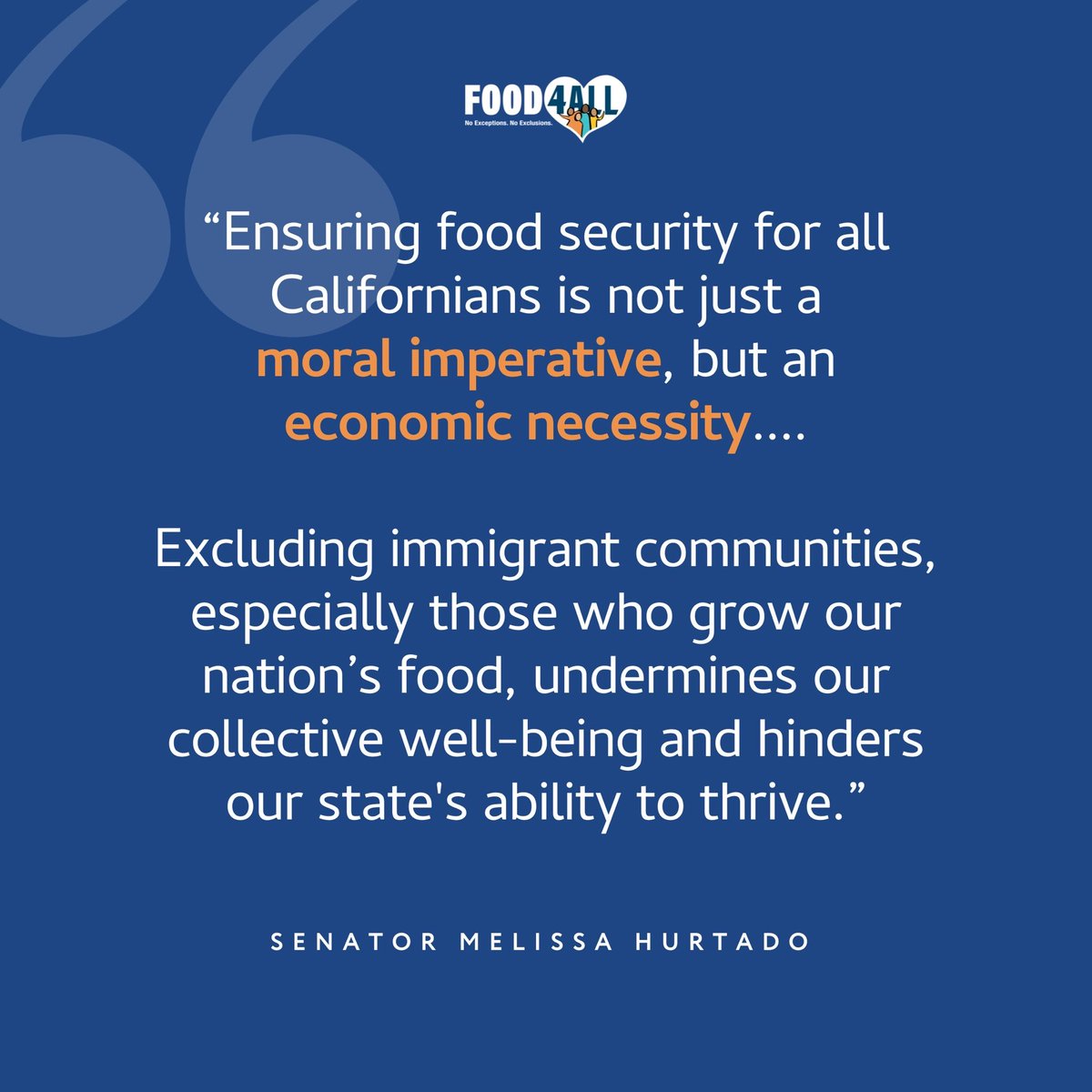 .@cagovernor fails to invest in the health & well-being of our community. This delay of #Food4All expansion for older CAs postpones & worsens negative health outcomes. The Gov & the Legislature must advance a budget that ensures no Californian experiences hunger!