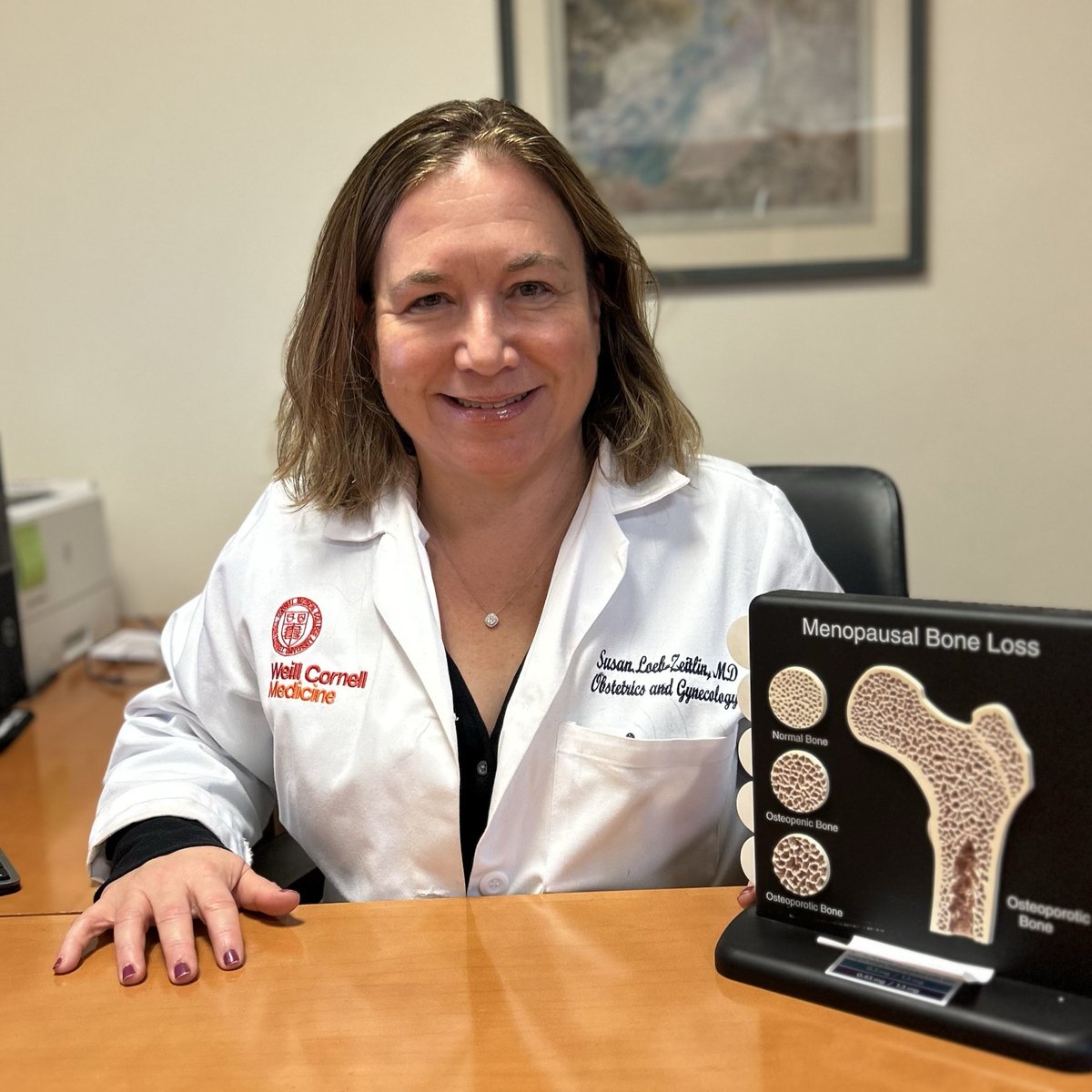 It's #NationalWomensHealthWeek and this year's @US_FDA theme is 'Know Your Bones,' to empower women to take charge of their bone health. This can be especially important in the menopause transition. Learn more about our Women's Midlife Center at the link in our bio! #obgyn