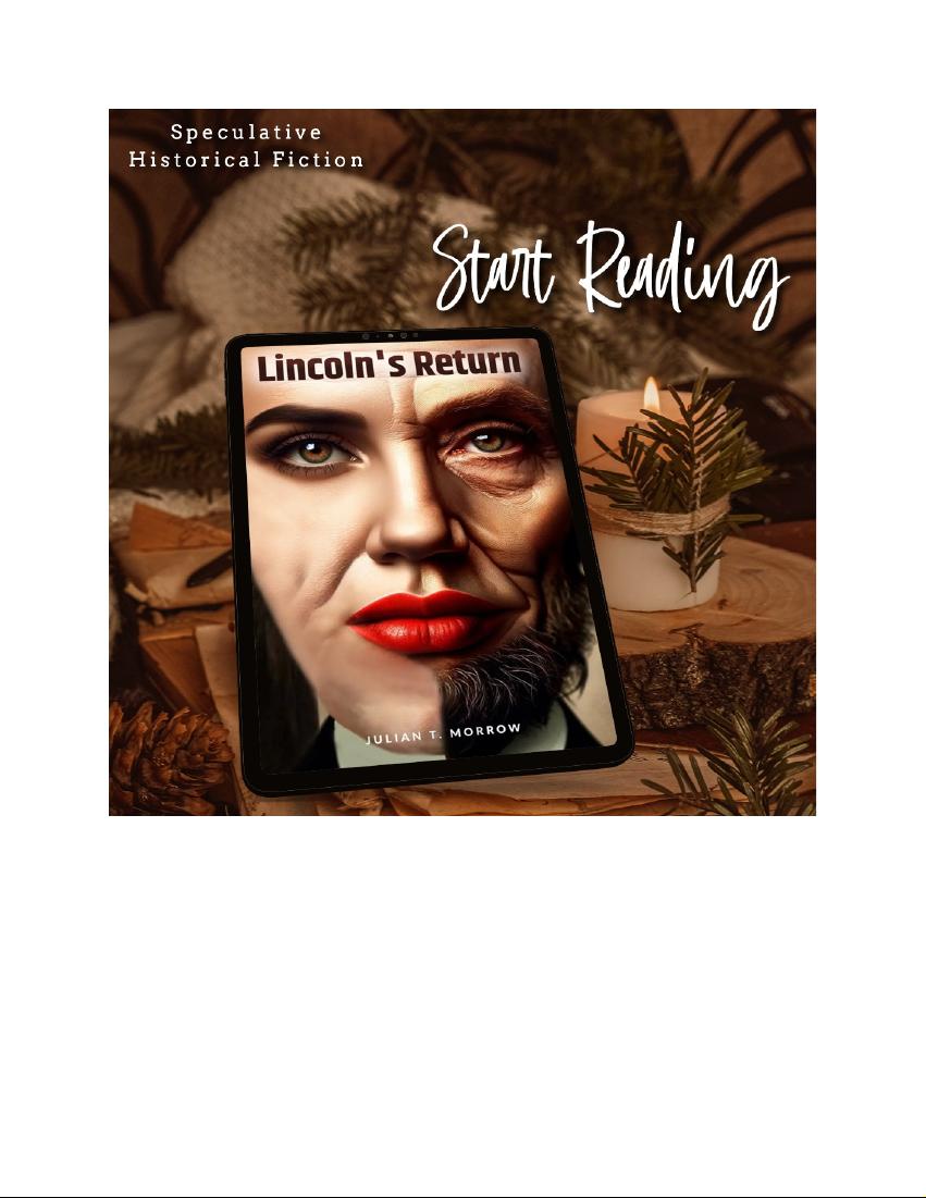 Lincoln’s Return by Julian T. Morrow – Speculative Historical Fiction Amazon: amzn.to/3yeqK9T @RABTBookTours #RABTBookTours #LincolnsReturn #JulianTMorrow #SpeculativeFiction