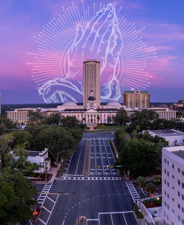 Prayers for Tallahassee! 🙏🏼 A possible tornado roared through the Florida State Capitol Friday morning leaving a large swath of damage. Tragically, one woman was killed when a tree crashed into her home. Up to 80,000 people are still without power.