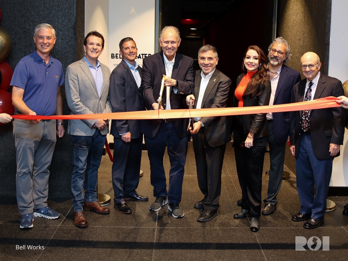 Bell Works New Jersey cuts ribbon at grand opening of brand new Bell Theater | bit.ly/3UXbeIt