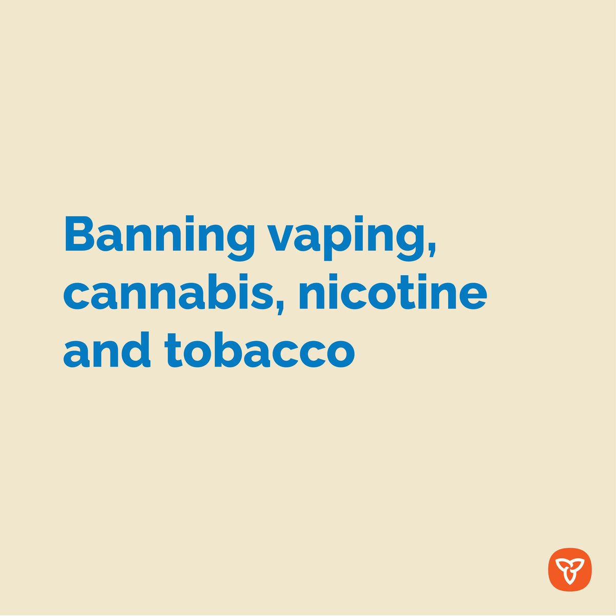 📢 NEW banning of vaping, cannabis, nicotine, and tobacco in all schools. Any student found with these products at school by a school staff member will be required to surrender them, and the school will notify their parents immediately. 🔗 ontario.ca/schoolrules #OntEd