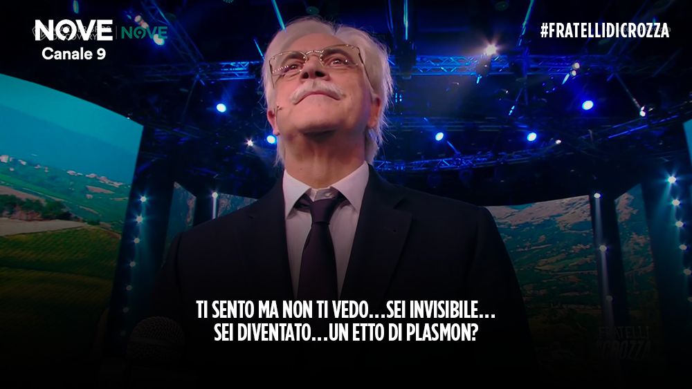 Ectoplasma… Se ci sei… batti un colpo 😶‍🌫️ #FratelliDiCrozza