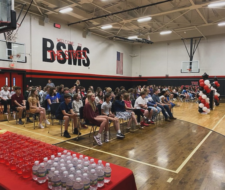 BSMSDevils's tweet photo. Today BSMS recognized its 2023-2024 Golden B Members. We are proud of our students who have earned this long-standing tradition! https://t.co/CVhOntBHp1