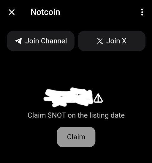 datcrypto_gem's tweet photo. @connectwithtola I'll NOT Claim my NOTCOIN yet. I can't forfeit 1.5% of my allocation. For what?
$NOT to the moon & beyond From #Nothing2Something https://t.co/di8eDfDAUW