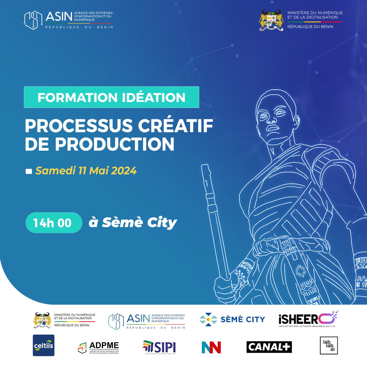 En prélude au démarrage du hackathon, une session spéciale d'idéation est organisée à l’intention des participants en présentiel à Cotonou le samedi 11 mai 2024 à partir de 14h00 à Sèmè One (@SemeCity )