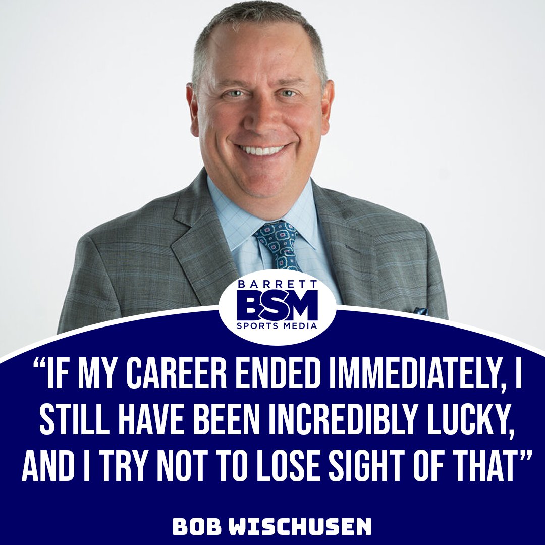 FEATURE: Bob Wischusen is Aiming for the Very Top of Sports Play-by-Play. 📝 @derekfutterman 🔗barrettsportsmedia.com/2024/05/10/bob…