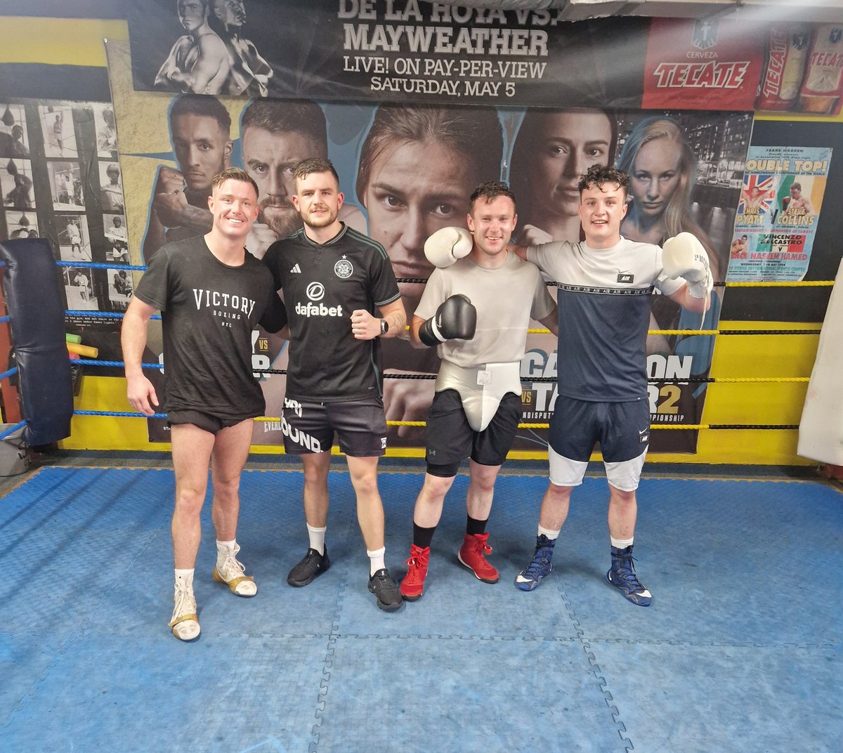More Rounds today @CWarriorsgym With @AndyLeeBoxing @PaddyDonovan23 @thomas_carty @CathalCrowley14 Gus Jimmy & Danny Boy ☘️🥊