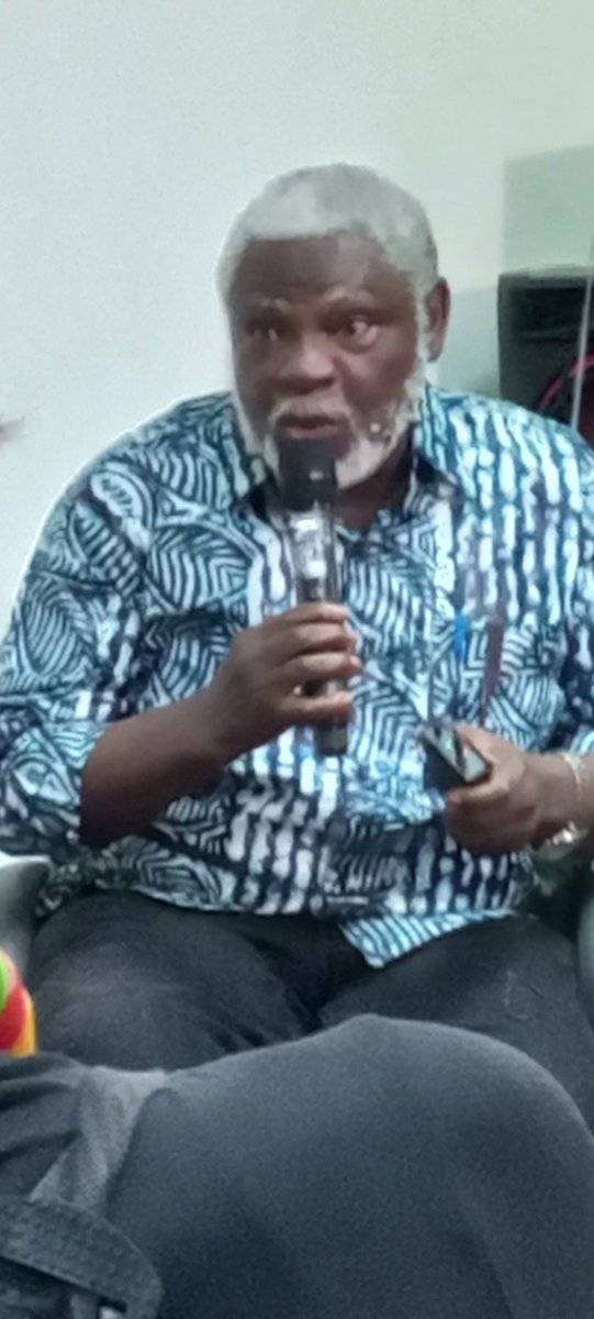 Prof. Bayọ Amọle: 'We in Ifẹ can sometimes disagree vehemently on various ideas. However, on the architecture of the University, we all agree.' Yes, we do. That's why this conservation effort is so wonderful! @OAUniversity #GreatIfe