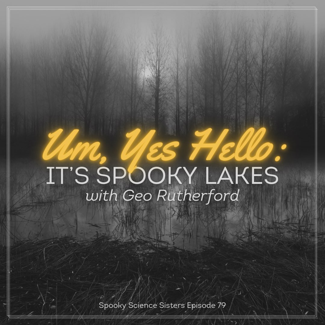 We are so excited to share episode 79 with you, which features the amazing Geo Rutherford, creator of everyone’s favorite fall video series, Spooky Lake Month! Listen to learn more about Geo, as well as some facts &amp; stories about three of the world’s spookiest lakes. 👻