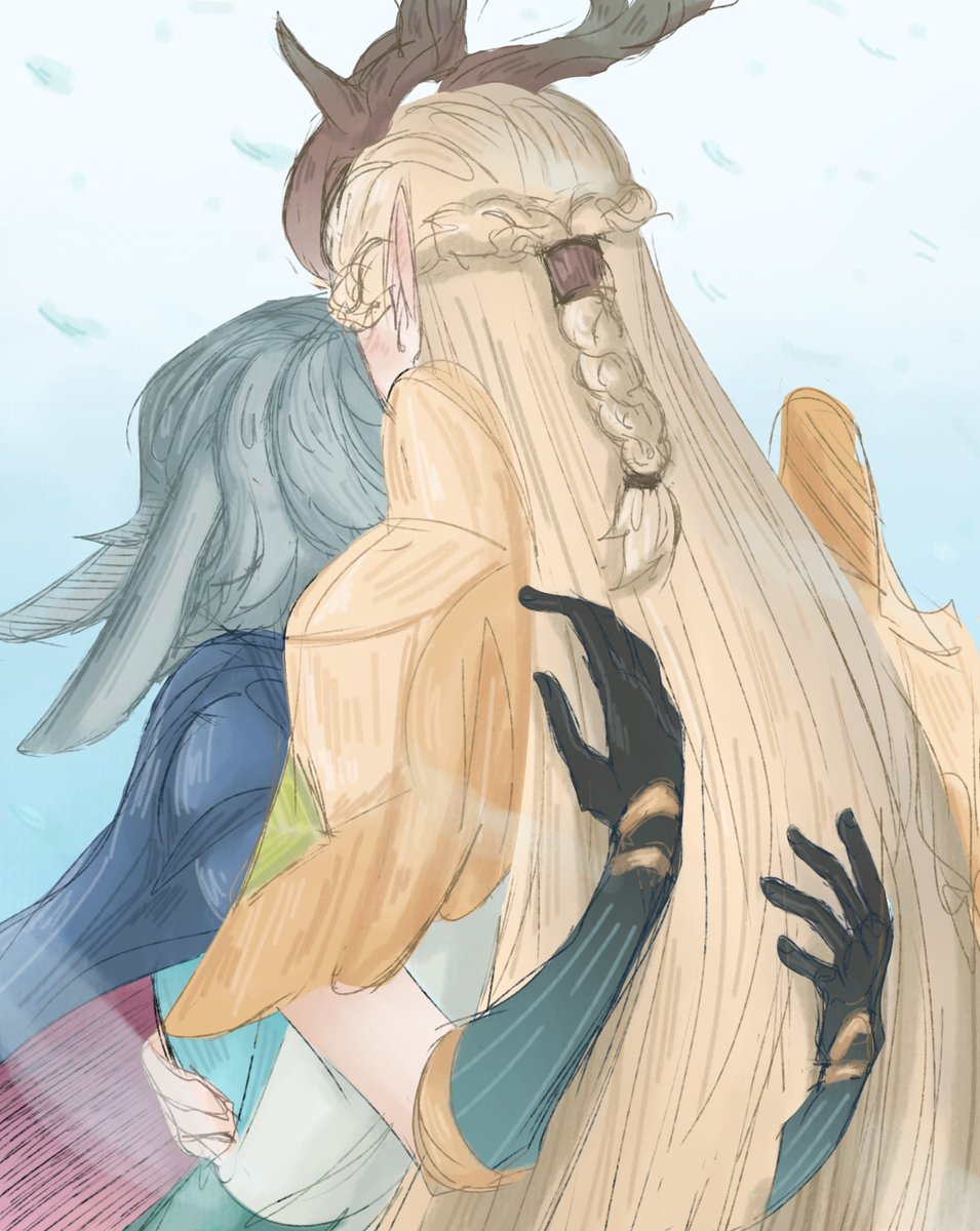 I had a lot of work to do today, so I took a break to draw this....
#AFKJourney #Lorsan #Eironn #Eilor