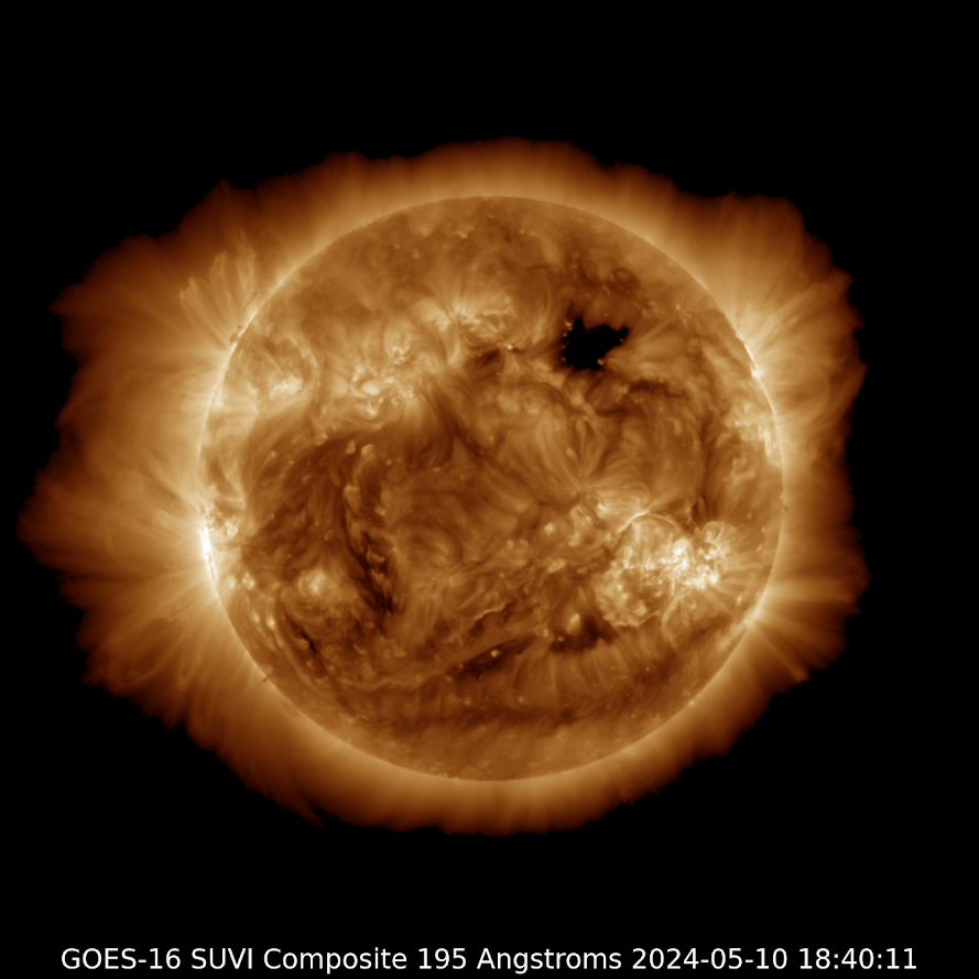 For the latest on the geomagnetic storm: --Follow @NWSSWPC. --Visit swpc.noaa.gov.