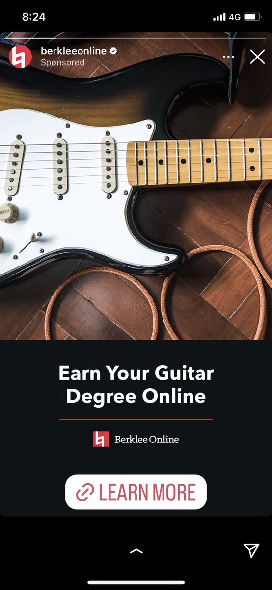 Just got this Berklee ad on instagram for an online guitar degree??? what if I take it and become xdinary heroes’ 3rd guitarist and 7th member 🤭