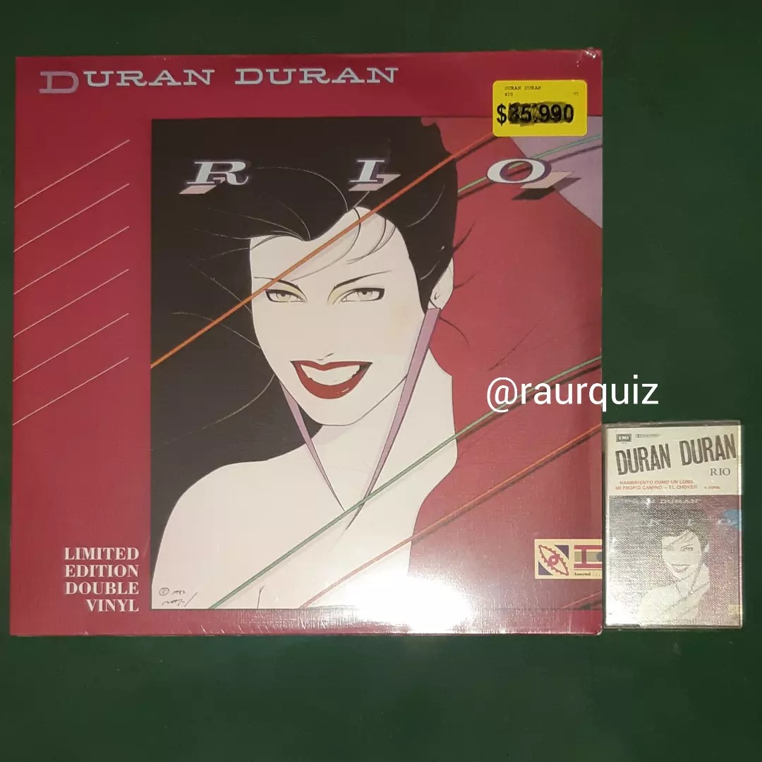 #otd @duranduran #duranduran #rio #limitededition #myownway #lonelyinyournightmare #hungrylikethewolf #holdbacktherain #newreligion #lastchanceonstairway #saveaprayer #thechauffeur #Vinyl #vinilo #cassette @parlophone @soundstoryuk @Albumism