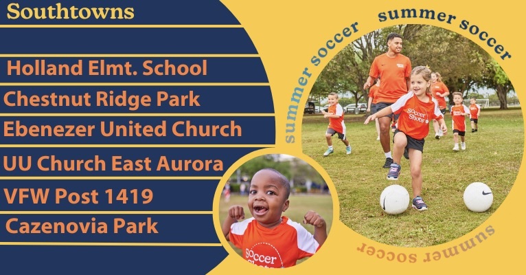 Summer Locations for Southtowns! Register now spots are filling quick!
🌷⚽🌅
Early bird pricing ends 6/16!