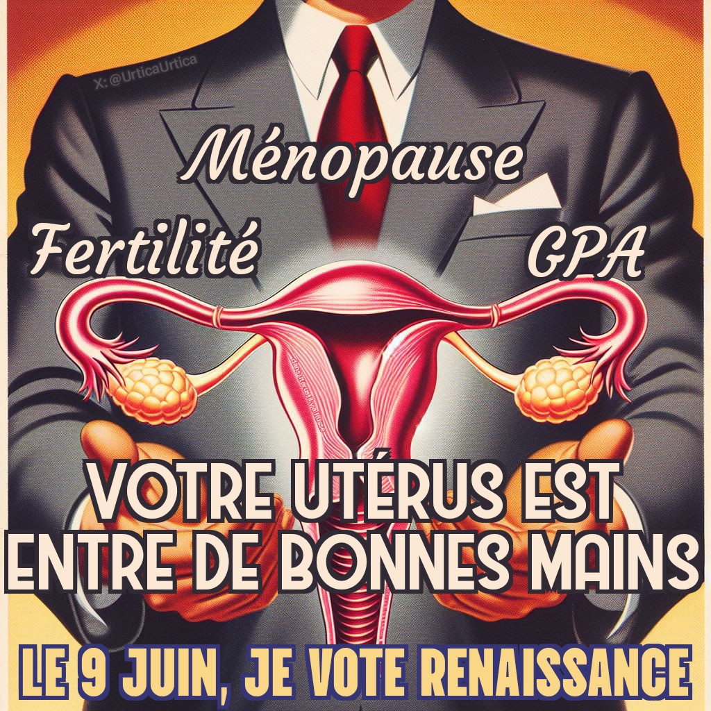 Les filles aussi en ont dans le ventre ! 🫃

Notre Leader a accouché de quelques idées pour le grand plan natalité !💡

Le 9 juin, on vote pour la #MajoritéPrésidentielle en responsabilité et sous son oeil ! 🇪🇺🙌

x.com/le_Parisien/st…