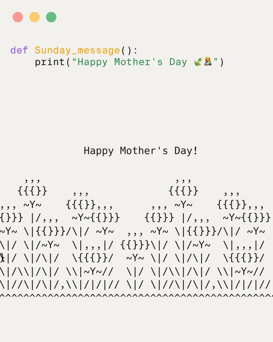 🌷 Happy Mother's Day to all the incredible moms out there! 🌷
A special shoutout to the superhero moms at TripleTen—both our dedicated colleagues and our resilient students. Your strength, dedication, and hard work inspire us every day. Thank you 💕

👩‍💻 #MothersDay #MomsWhoCode