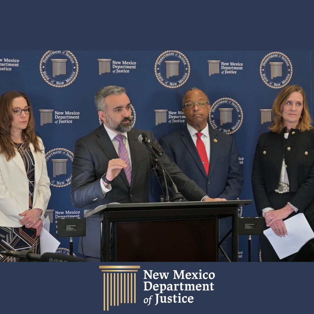 NewMexicoDOJ's tweet image. The violation of #statelaw and #victimsrights is something the #NMDOJ will not tolerate. #NMAG Raúl Torrez filed a writ against a Las Cruces District Court Judge following his sudden decision to terminate #sexualoffender Patrick Howard’s probation.