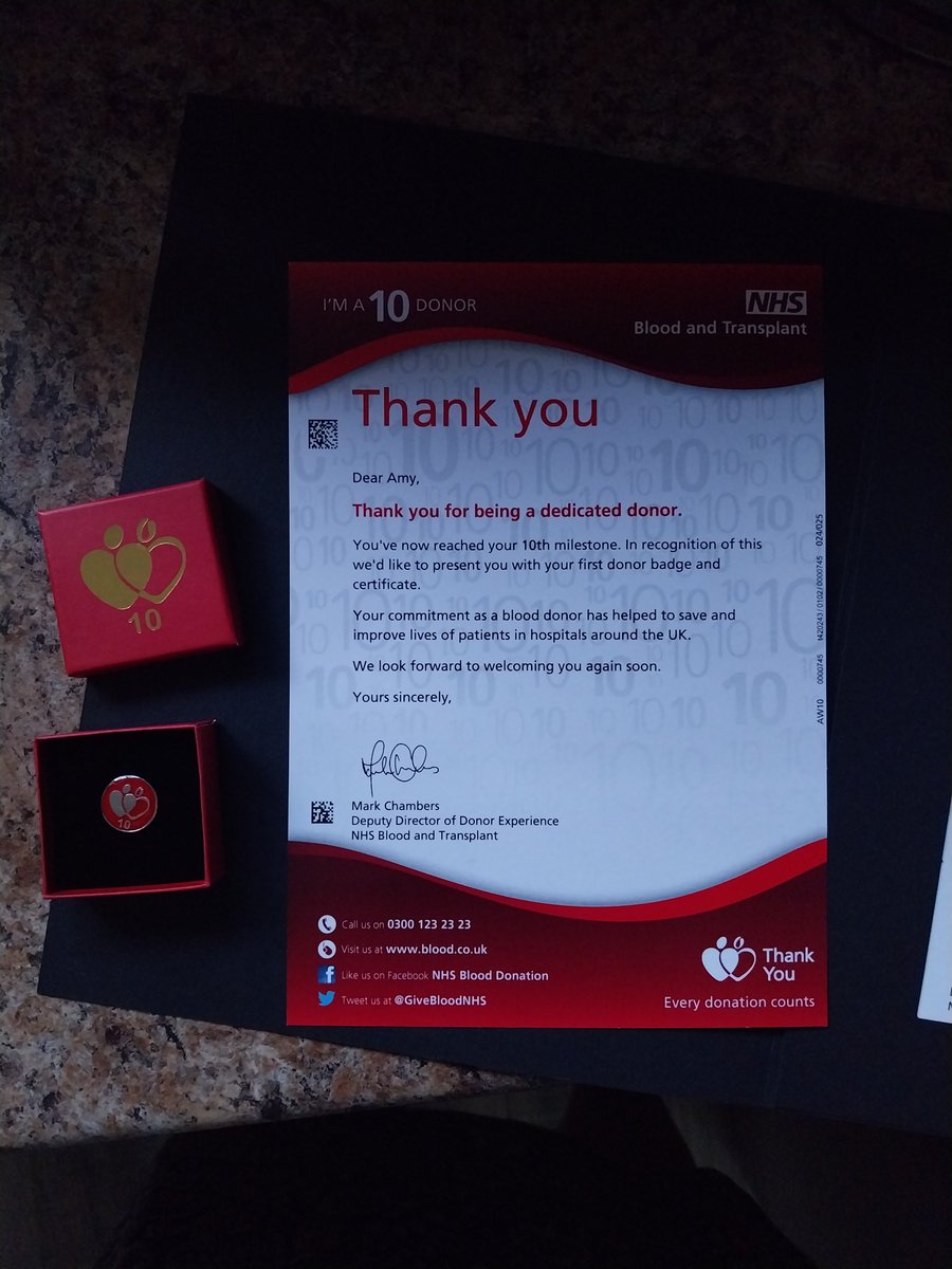 DiscoveringOT's tweet photo. Thank you @GiveBloodNHS A couple of my visits have been false starts but nice to be recognised despite not always being able to give the full pint #donateblood #blooddonation #blooddonor https://t.co/FYpvZ05vGB