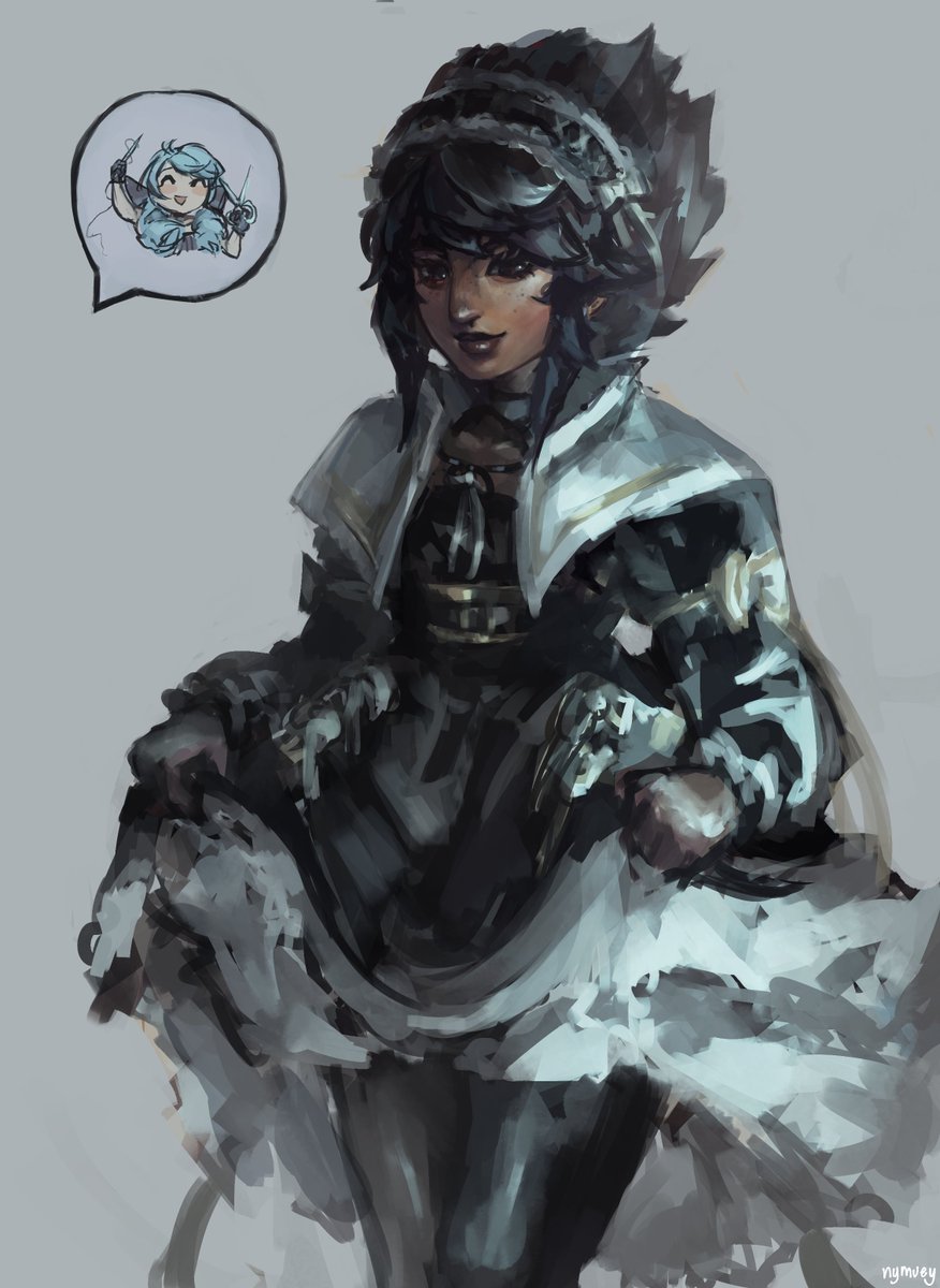 taliyah dressed by gwen #artoflegends