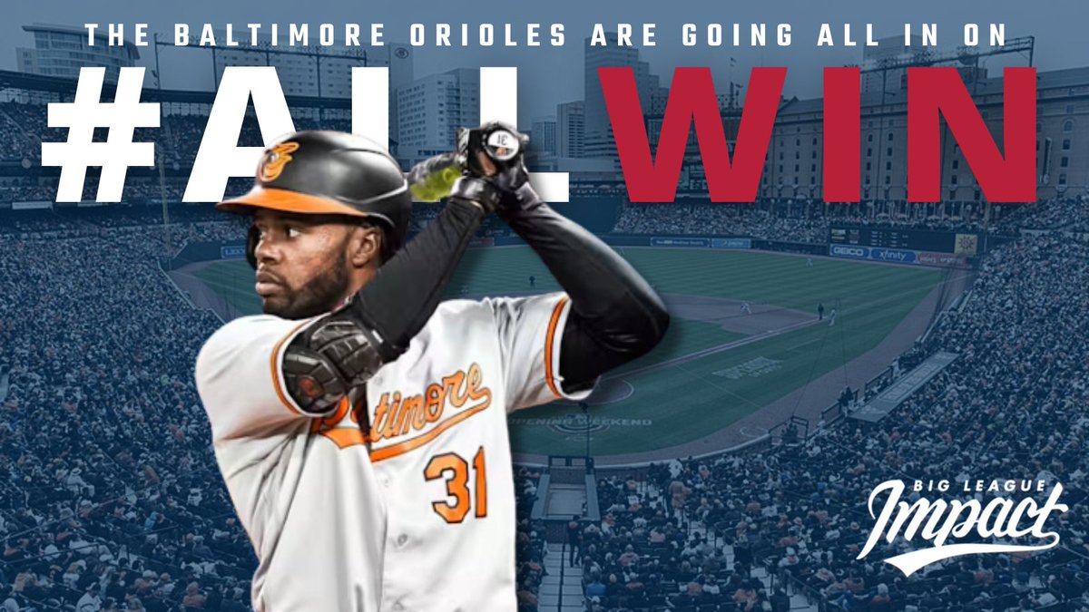 Go ALL IN on #givingback with centerfielder @cedmull30! With every #Orioles win, Mullins will donate to @CrohnsColitisFn's efforts to find cures & improve quality of life of those affected by digestive diseases. Find out how O's fans can get involved at bigleagueimpact.org/allwinbaltimore.