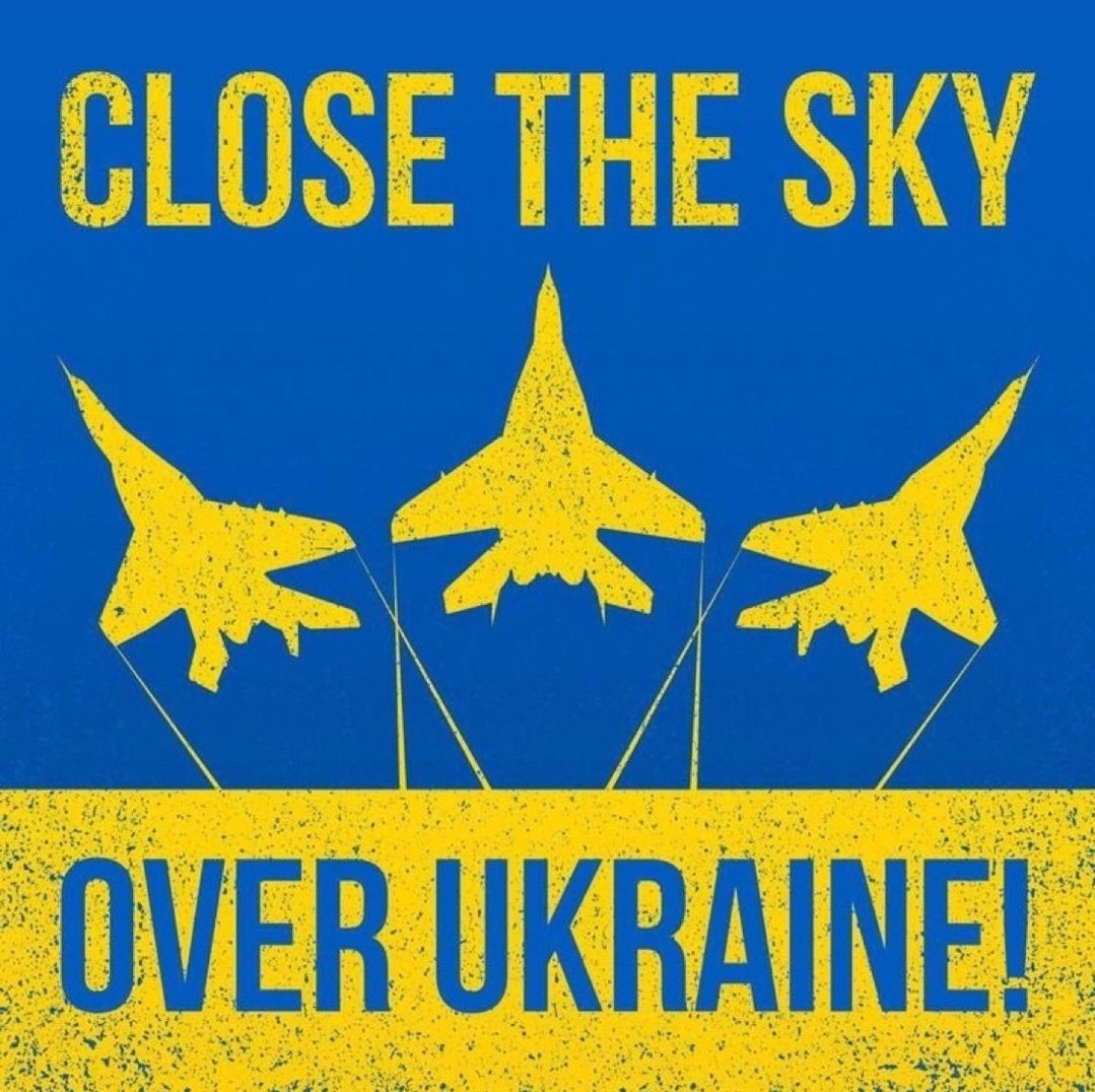 @blue_eyedKeti It has to be done ‼️
Now ‼️
Close the sky over Ukraine ‼️
💙💛💙💛🇺🇦🇺🇦🇺🇦🇸🇪
#SaveUkraine