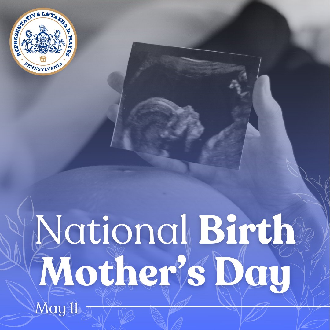 Today is #NationalBirthMothersDay - I hope that birth mothers across this Commonwealth know that they are loved. #repmayes