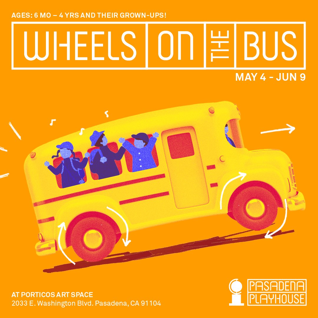 PasPlayhouse's tweet photo. #WheelsOnTheBus is teaming up with @LAist for #SuperFunSaturday on June 1st! We're so excited to be part of a super-fun lineup of storytimes and activities for kids ages five and younger. Check out the full list of events: https://t.co/14xEW1KvuH https://t.co/ofMkgNwUuz