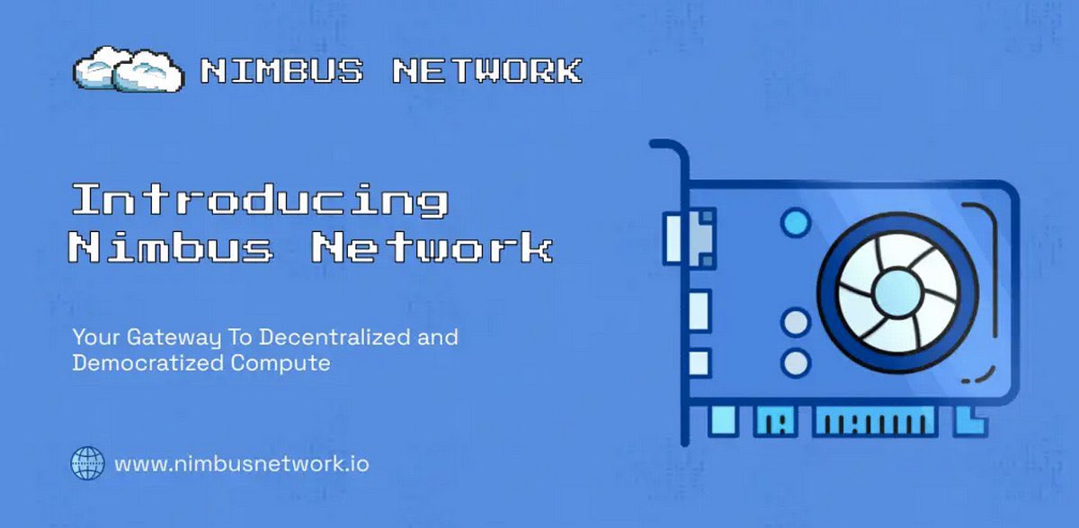 Nimbus Networks’ Decentralized and Democratized computing is the future.

“Bro what is Nimbus?”

“You mean the type of cloud?”

An Explanation of #NimbusNetwork in (very) simple terms. A 🧵
$NIMBUS #ThreadContest