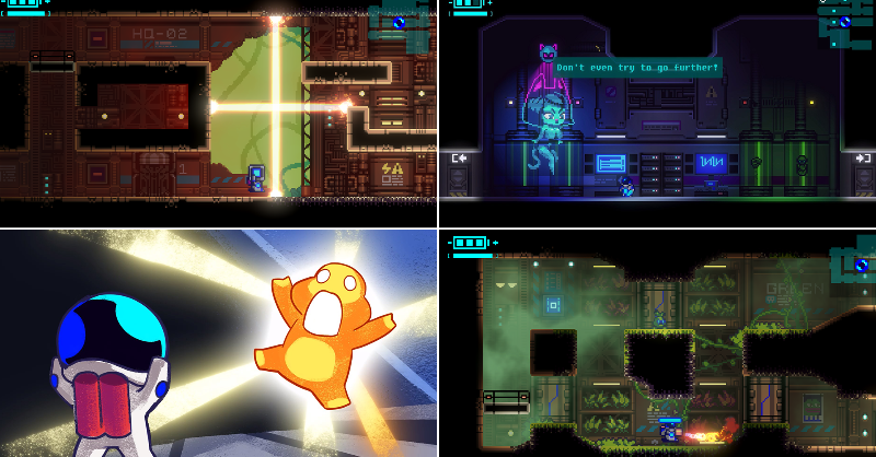 genopanic's tweet photo. Hi!👋
Our small indie team is developing a pixelart metroidvania inspired by Metroid Fusion, Prey and Half-Life

Meet Genopanic - scary cute adventure platfomer🚀

Wishlist on Steam: ⤵️
https://t.co/QWmHGfBtBr
