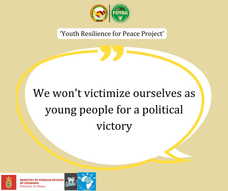 Abdul-lateeph Iddrisu (@iddrisulateeph) on Twitter photo #EmbassyOfDenmark
<a href="/WANEP_Ghana/">WANEP-Ghana</a>
<a href="/NRYN_GH/">Northern Regional Youth Network</a>
<a href="/yeflgh/">YEFL-Ghana</a>
#Fuyag
#Yr4p
#YouthResilienceForPeaceProject #EmbassyOfDenmark
<a href="/WANEP_Ghana/">WANEP-Ghana</a>
<a href="/NRYN_GH/">Northern Regional Youth Network</a>
<a href="/yeflgh/">YEFL-Ghana</a>
#Fuyag
#Yr4p
#YouthResilienceForPeaceProject