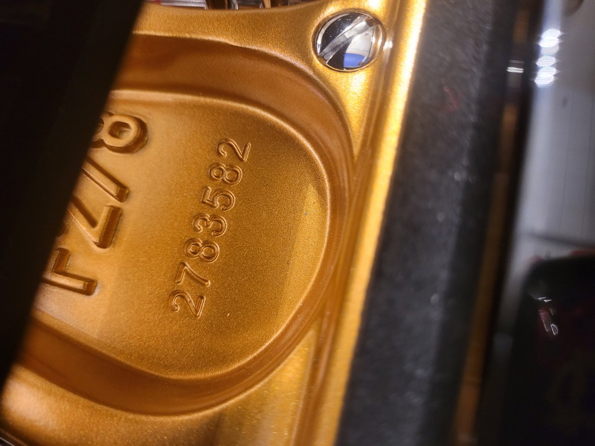 Spent the morning on this brand new Fazioli #piano. Excellent regulation... but I will die on this hill: these pianos are overrated. I prefer Blüthner, Imperial, Hamburg, or even a NY (serial numbers 616xxx and above only).