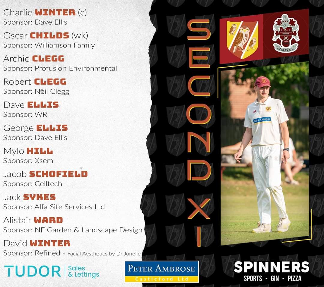 The 1st XI travel to Bradford &amp; Bingley CC while the 2nd XI host Morley CC!

Saturday 11th May - 12pm start

Go well lads!

#methleycc