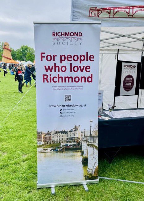 We’re looking forward to a sunny @RichmondMayFair tomorrow! Please drop by our stall on the Green and say hello 👋